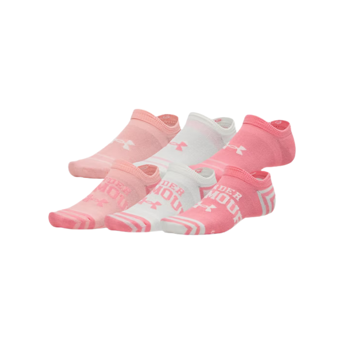  1382611

Under Armour Bas Essential No Show 6 Paires - Unisexe - BITTERSWEET PINK/STONE/601