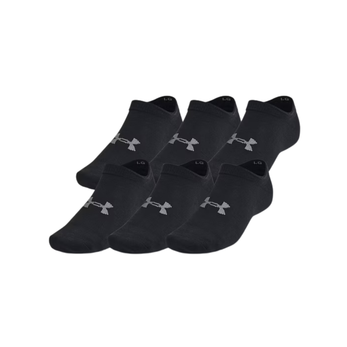 Under Armour Bas Essential No Show 6 Paires - Unisexe