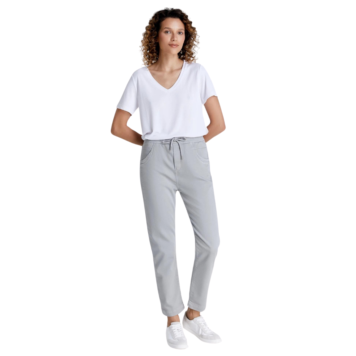 Sandstyle Pantalon Ella - Femme  ella - ICE GREY