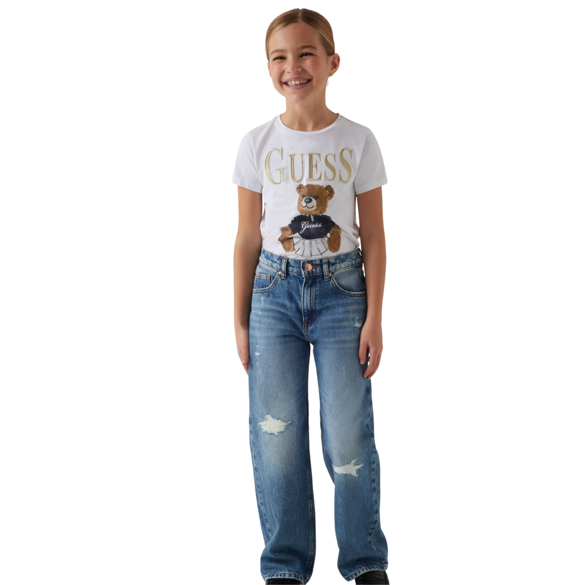  j5ra00d45e0

Guess Pantalon Rigid Denim 90 S Fit 8-16 Ans - Enfant - REAL INDIGO GIRLY WASH