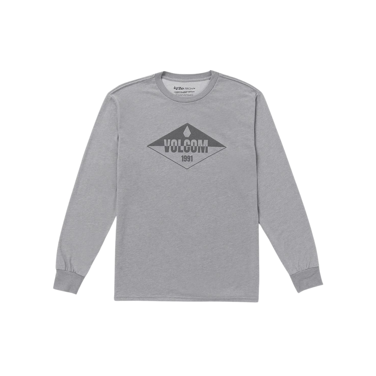 Volcom Chandail À Manches Longues Stone Sane Tech Slt - Homme  a3612400 - HEATHER GRAY