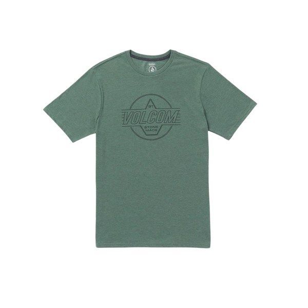 Volcom T-Shirt Stone Liner Sst - Homme  a5712400 - FIR GREEN HEATHER