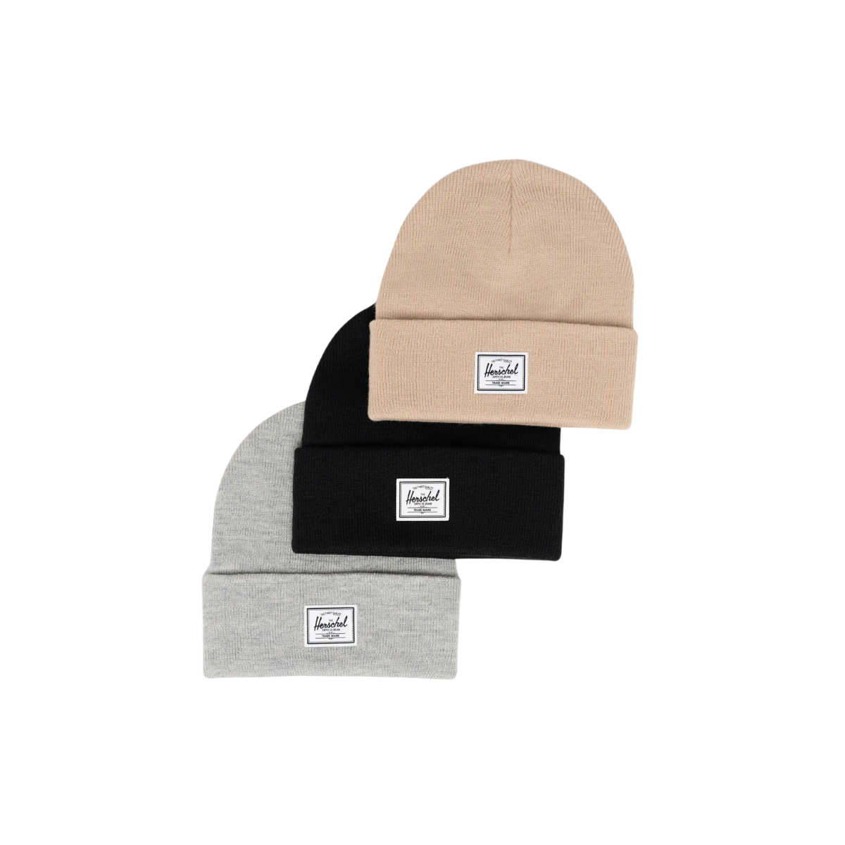  50374

Herschel Tuque Elmer 3 Bonnets - Unisexe - BLACK/HEATHER LT GREY/COBBLES