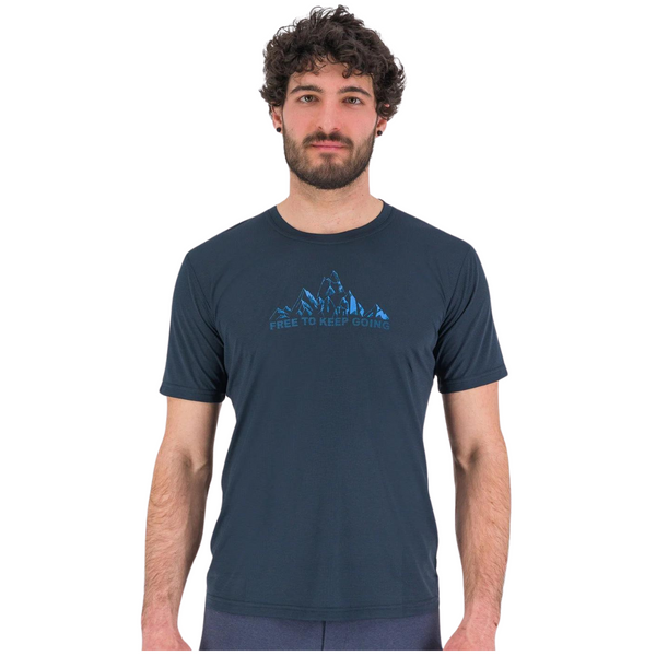 Karpos T-Shirt Loma Print - Homme  2501078 - OUTER SPACE-INDIGO B-TANG