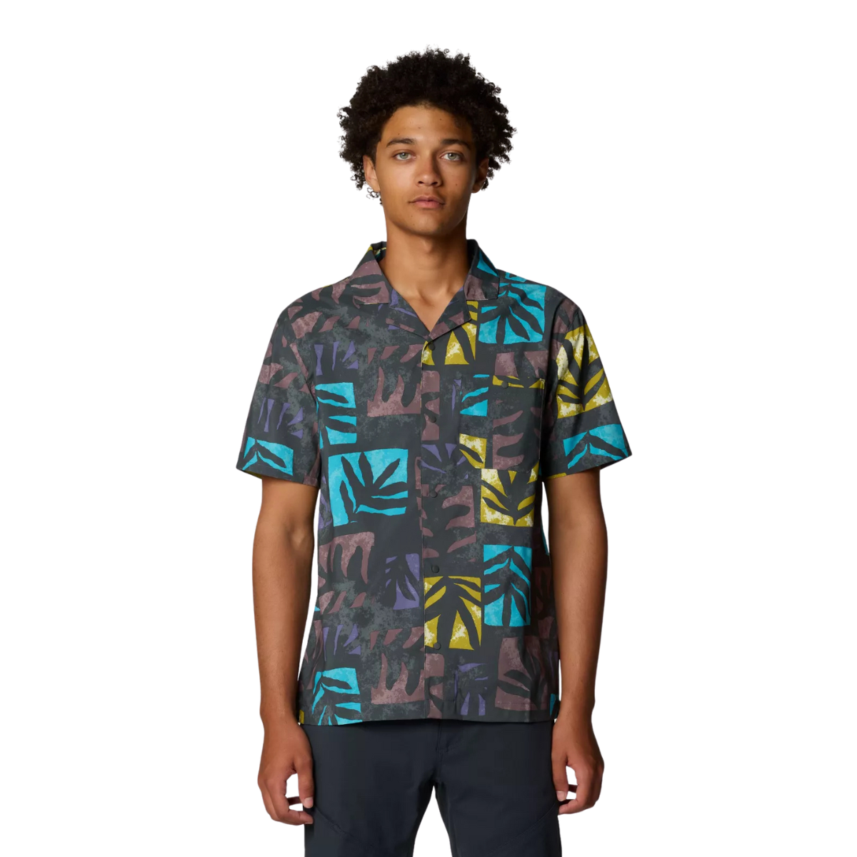 Mountain Hardwear Chemise Trail Sender Printed - Homme