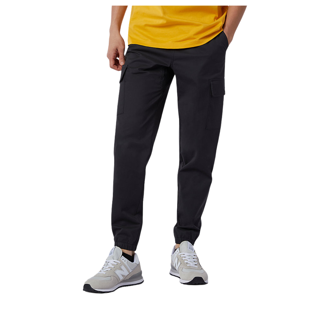 New Balance Pantalon Athletics Woven Cargo - Homme  mp13501 - NOIR