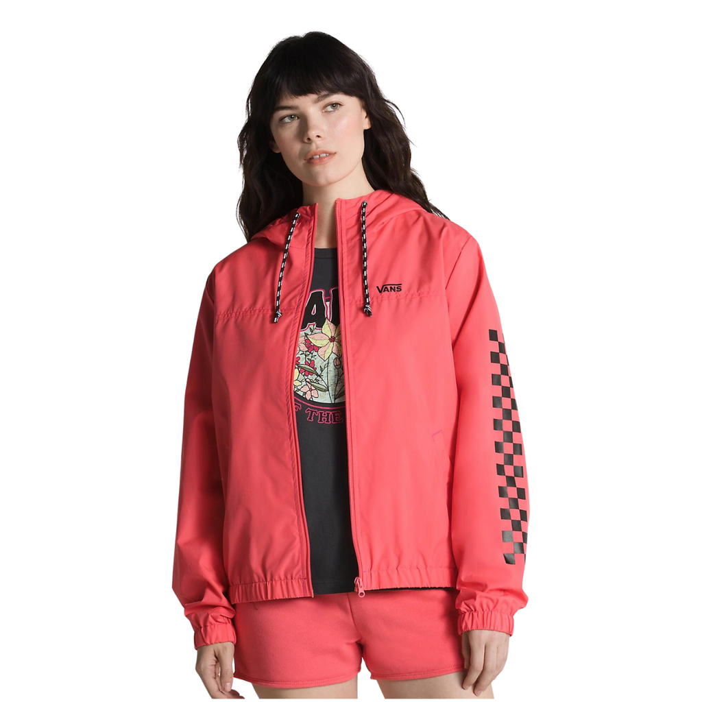 Veste vans femme shop rouge