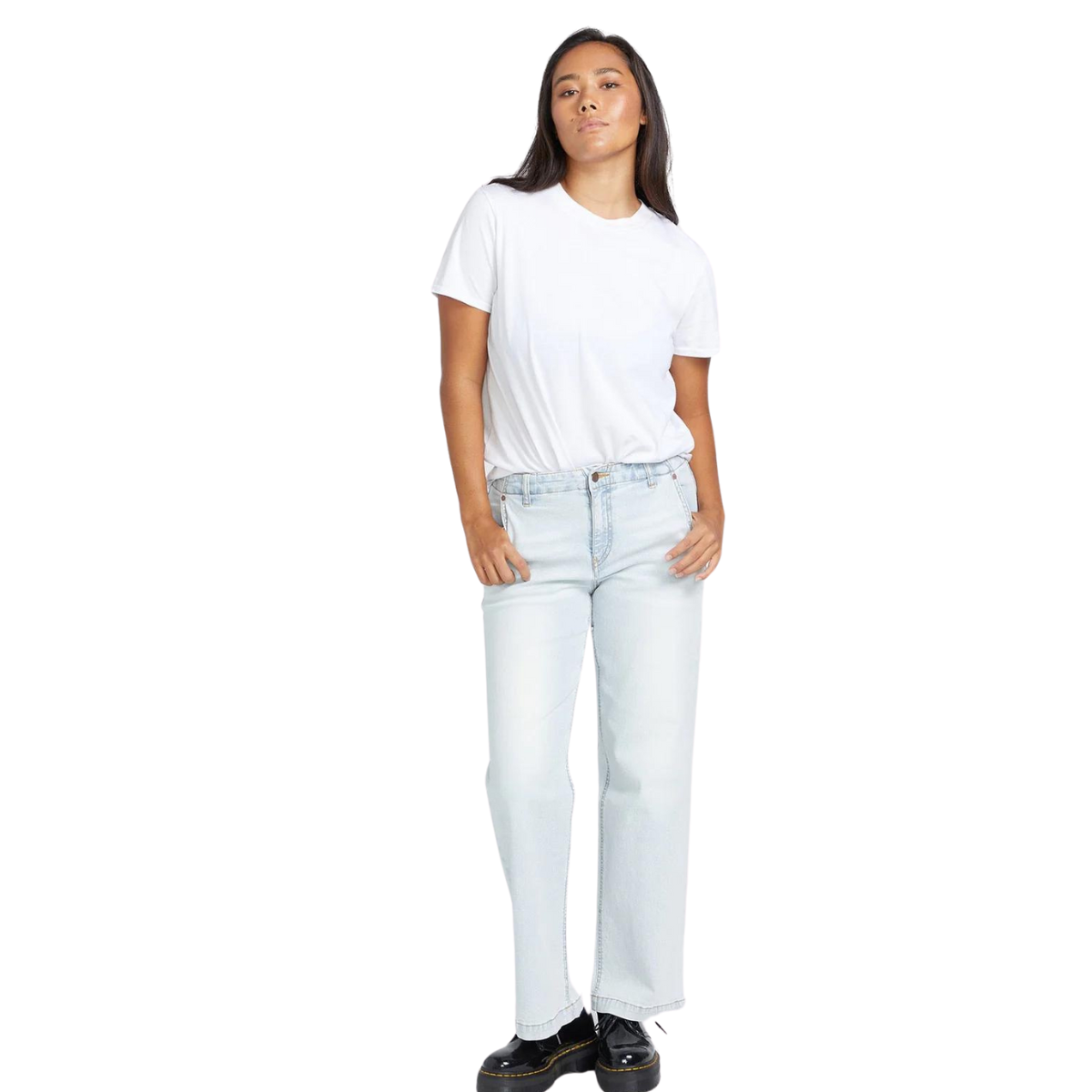 Volcom Pantalon 1991 Stoned Low Rise - Femme  b1942301 - ALLOVER STONE LIGHT
