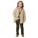  g20yb22  Deux Par Deux Pantalon 3-6 Ans - Enfant - OLIVE NIGHT