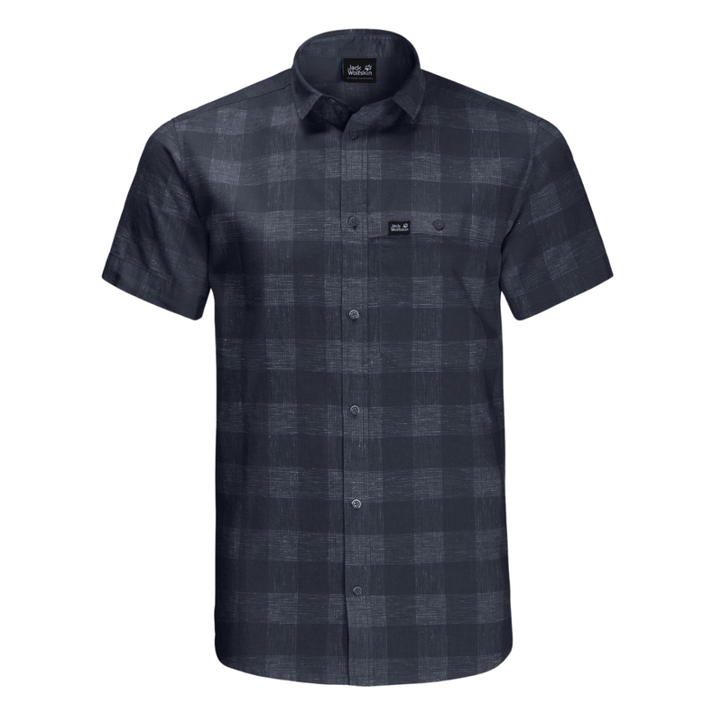 Jack Wolfskin Chemise Highlands - Homme  1403411 - MARINE