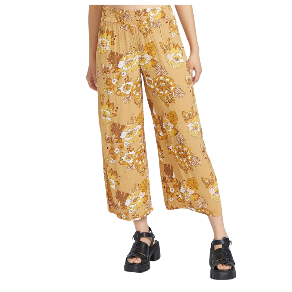 Volcom Pantalon Sun Keep - Femme  b1212401 - TROPIC YELLOW