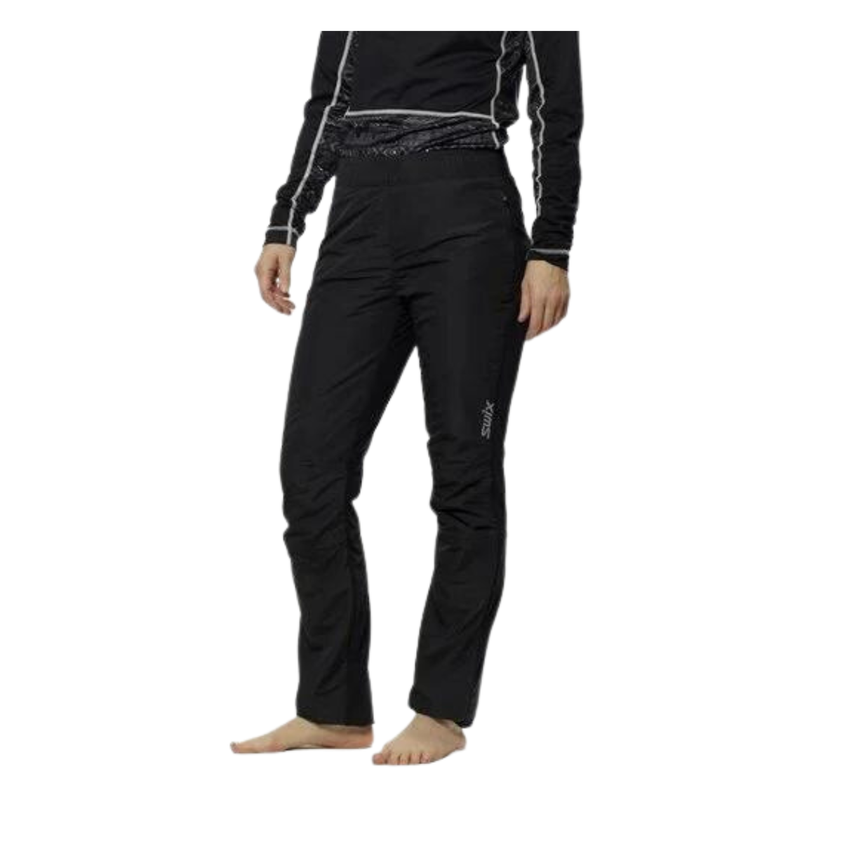 Swix Pantalon Corvara Softshell - Femme  sw222326 NOIR