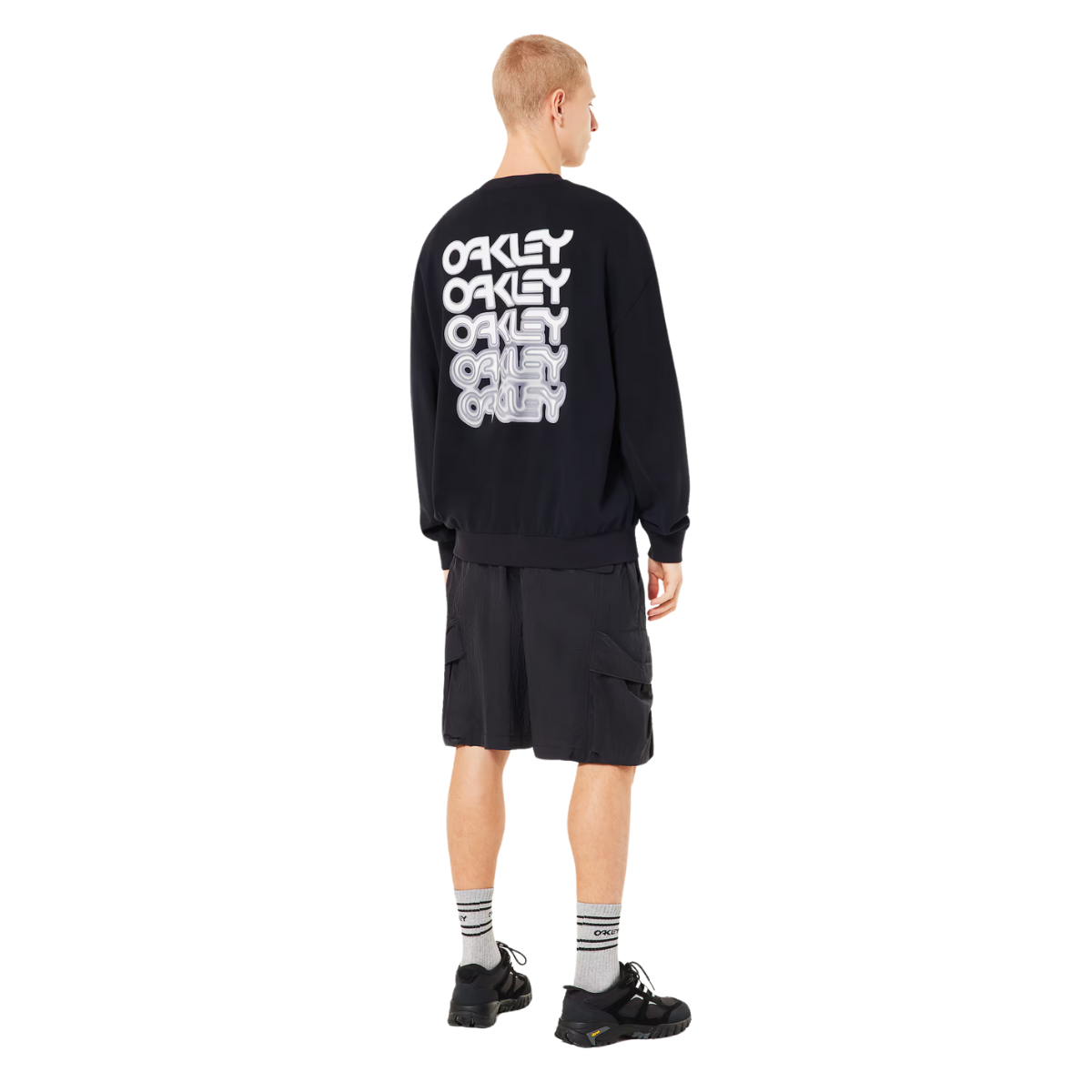 Oakley Chandail À Manches Longues B1B Repeated Crewneck - Homme