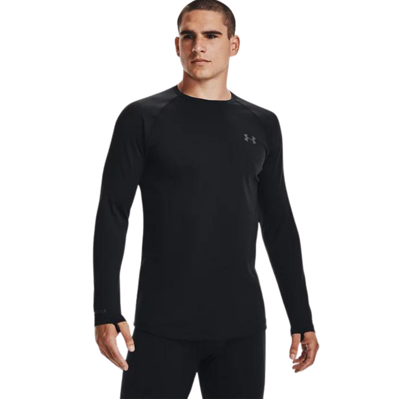 Under Armour Chandail ColdGear Packaged Base 3.0 - Homme  1343243 - NOIR