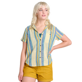 Toad&Co Chemise Camp Cove - Femme  t1002010 - BARLEY STRIPE