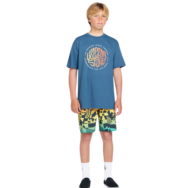 Volcom T-Shirt Twisted up - Enfant  c3512432 - DARK BLUE