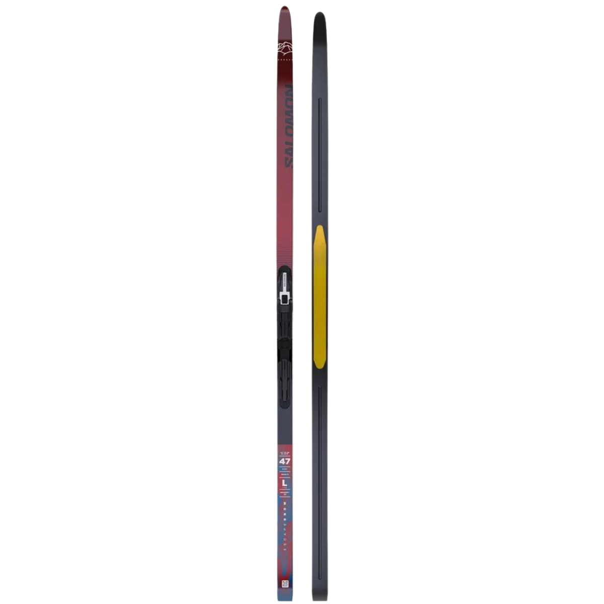 Salomon Skis De Fond Escape Snow 47 E Skin + Fixations Prolink Shift -… l473740pm