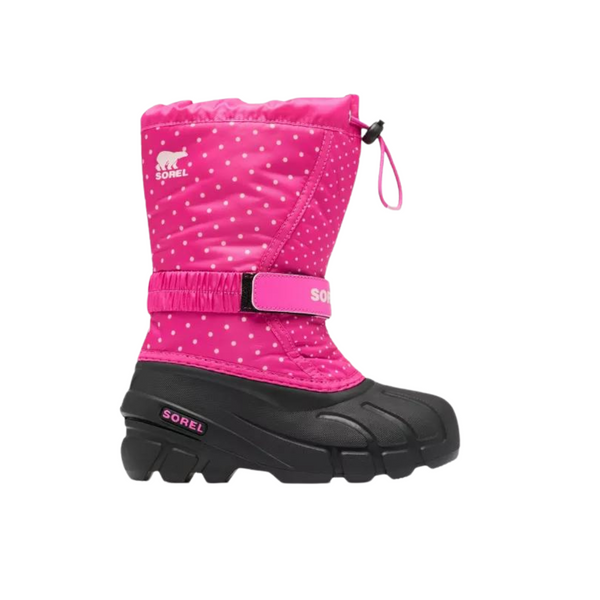 Sorel Bottes D`hiver Flurry Print - Enfant  2114092 - FUCHSIA FIZZ