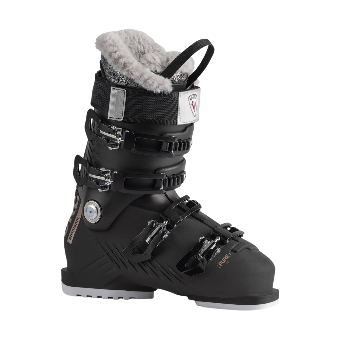 Rossignol Pure Heat GW or-gris bottes alpin pour femme - Echo sports Rossignol Pure Heat GW or-gris bottes alpin pour femme - Echo sports