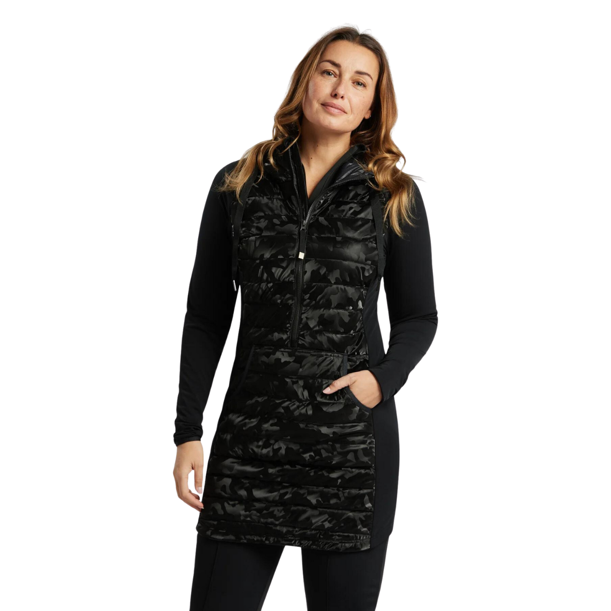 Ohsho Robe Kangourou Lila Camo - Femme  oh2131p BLACK CAMO