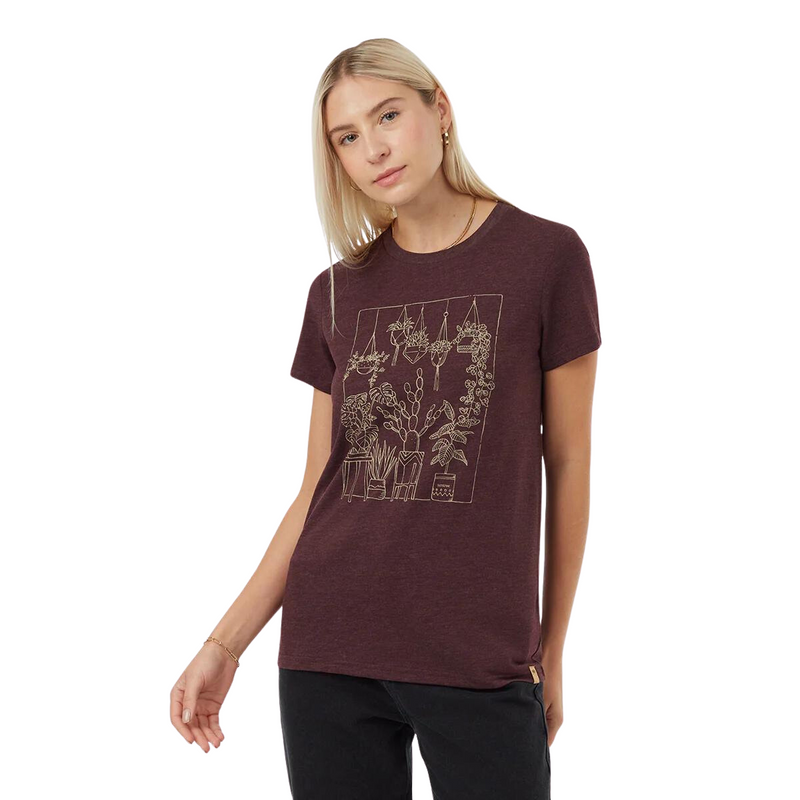 Tentree T-Shirt Plant Club - Femme