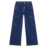 j4ya00d5fl0  Guess Pantalon 8-16 Ans - Enfant -DULL RINSE WASH 