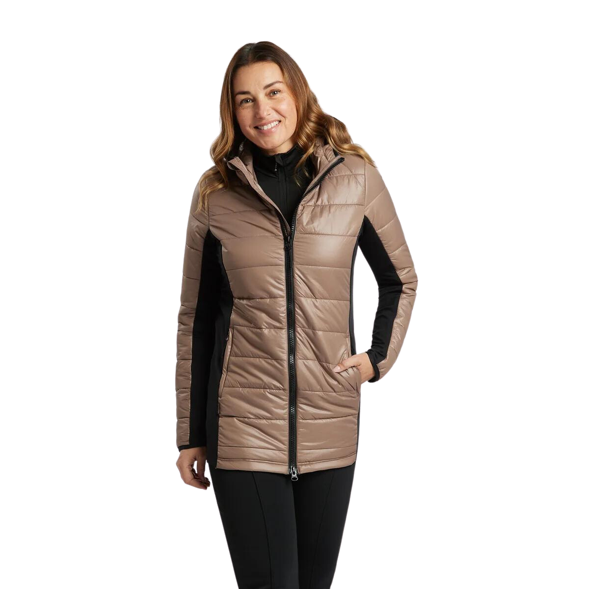 Ohsho Manteau À Capuchon Alba - Femme  oh23104 CARIBOU