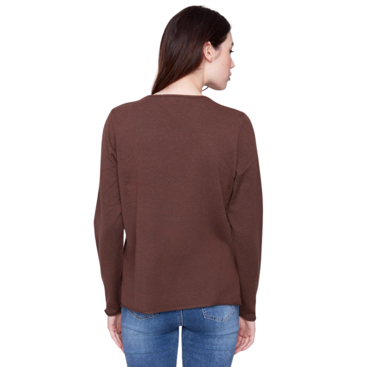 Charlie B Chandail À Manches Longues Basic - Femme