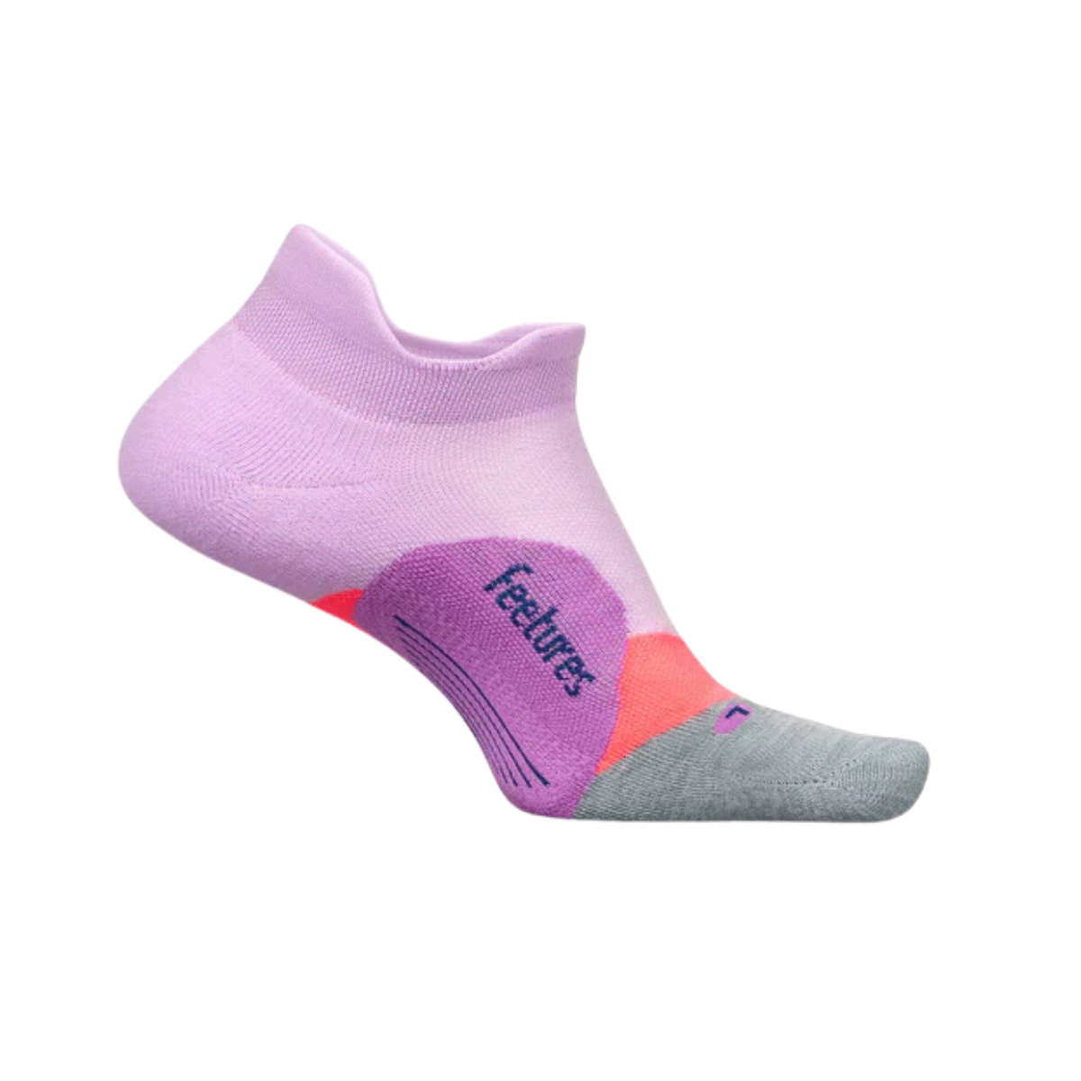 Feetures Bas Elite Light Cushionc No Show Tab - Femme