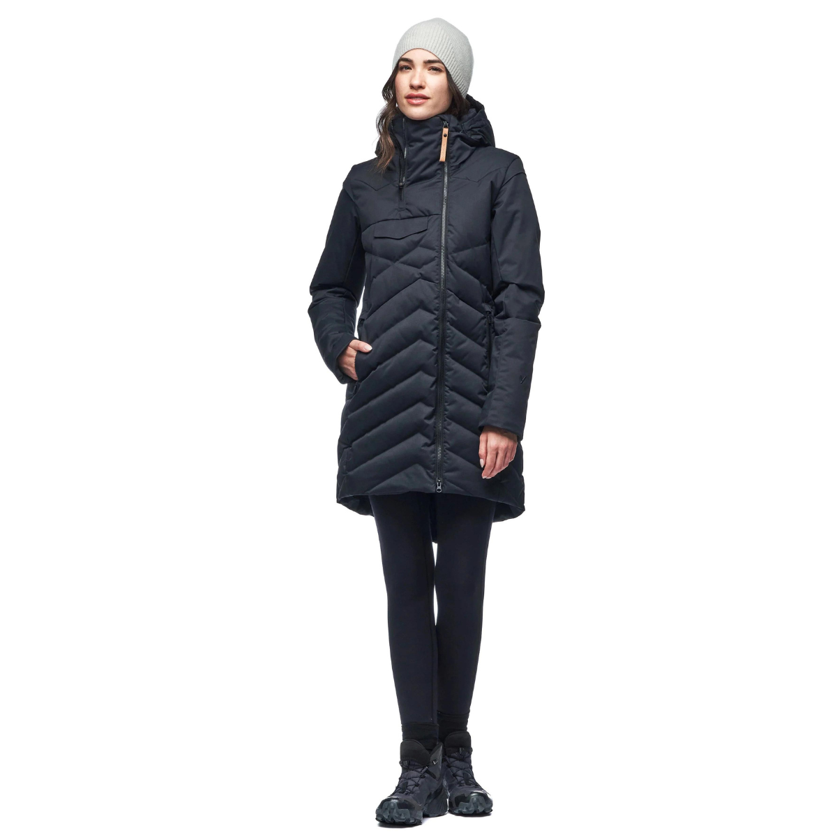 Indyeva Manteau Ayaba II Rds - Femme h32bj001 NOIR