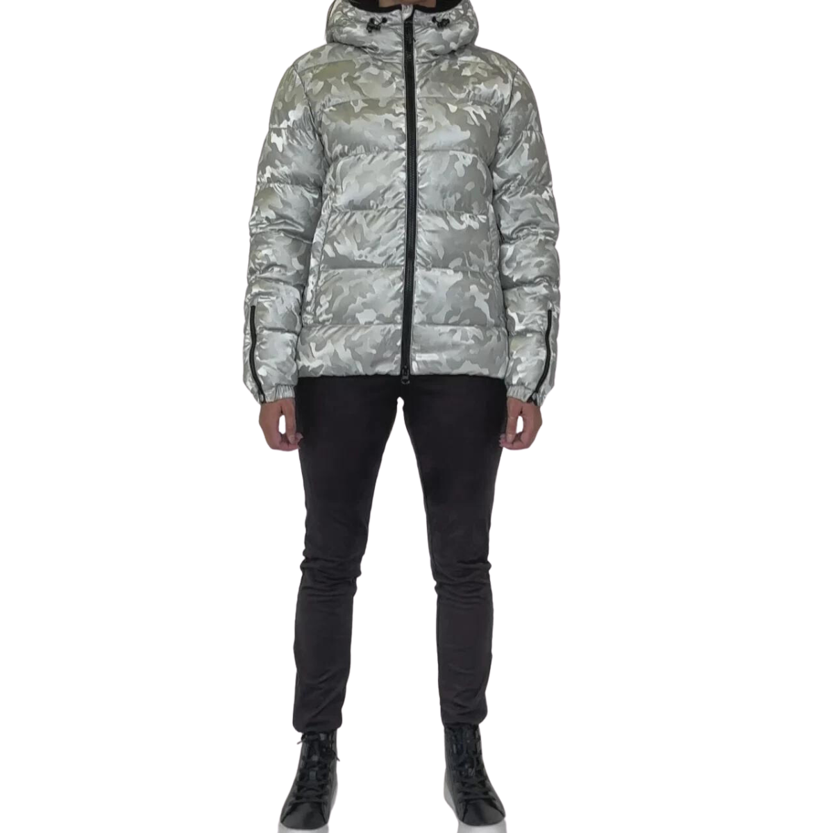 Ohsho Veste Carla Puffer Camo - Femme