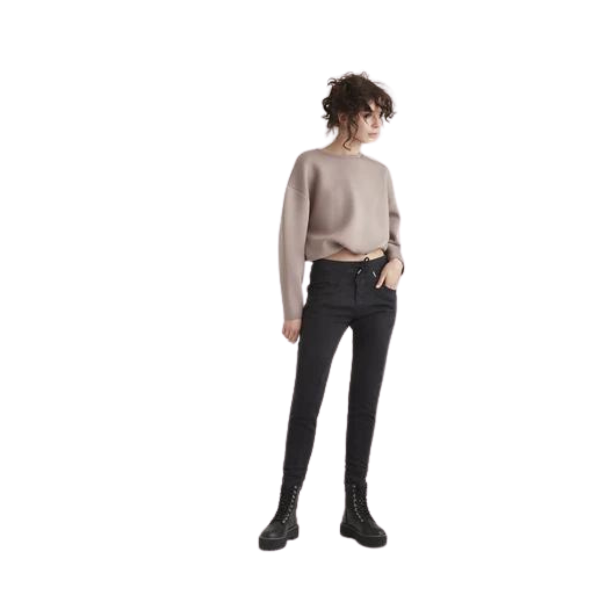Sandstyle Pantalon Jogger - Femme  mila-l01 - NOIR