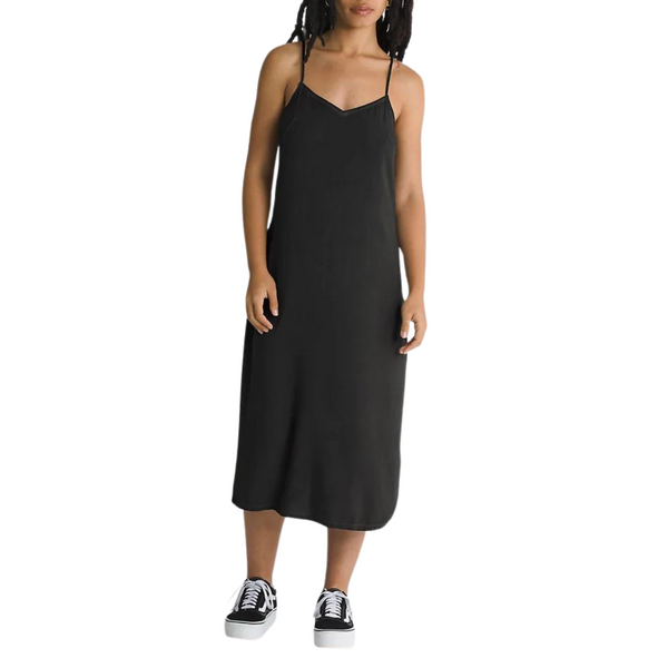  vn000gb0  Vans Robe Nuisette Campbell - Femme - NOIR