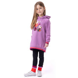 Nano Tunique À Capuchon 4-6 Ans - Enfant  f2402-02-2 - VIOLET