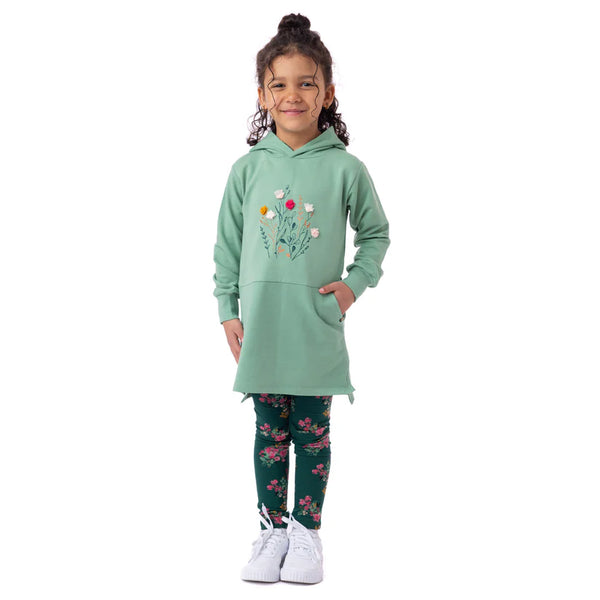 Nanö Tunique À Capuchon 4-6 Ans - Enfant  f2404-01-2 - VERT