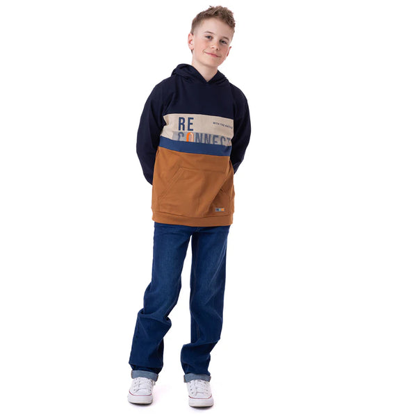 Nano Chandail À Capuchon 7-14 Ans - Enfant  f2407-06-3 - MARINE