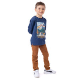 Nanö T-Shirt À Manches Longues 2-6 Ans - Enfant  f2407-07-2 - MARINE