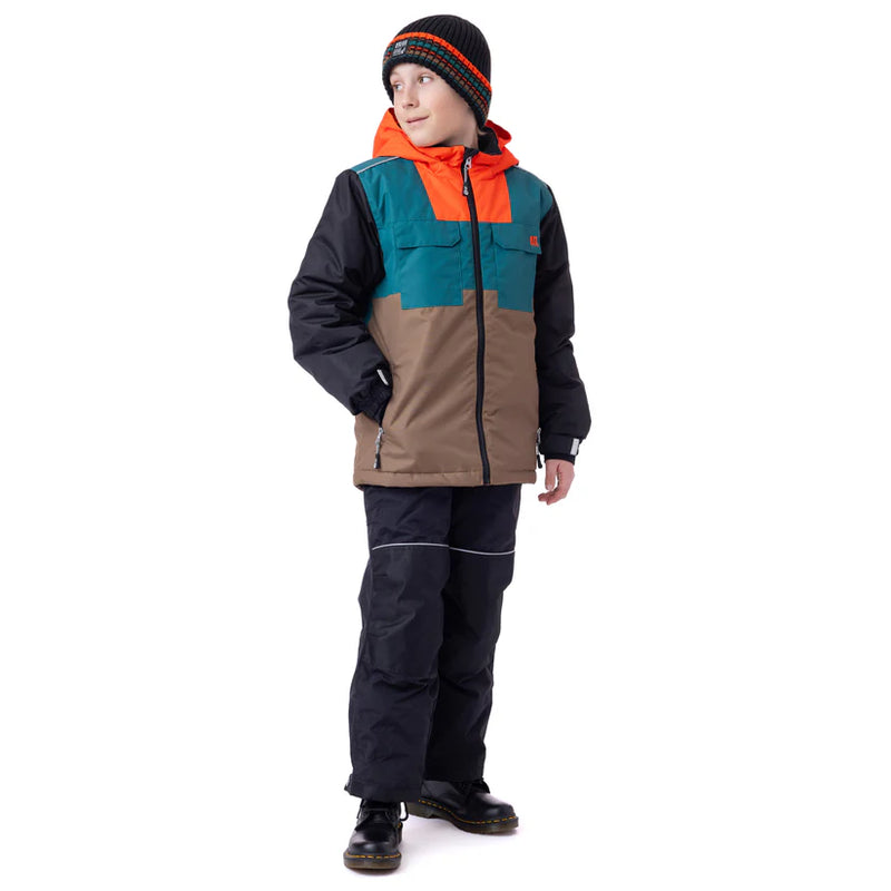 fa24m207-3  Nanö Habit De Neige Chris 7-14 Ans - Enfant - BRUN