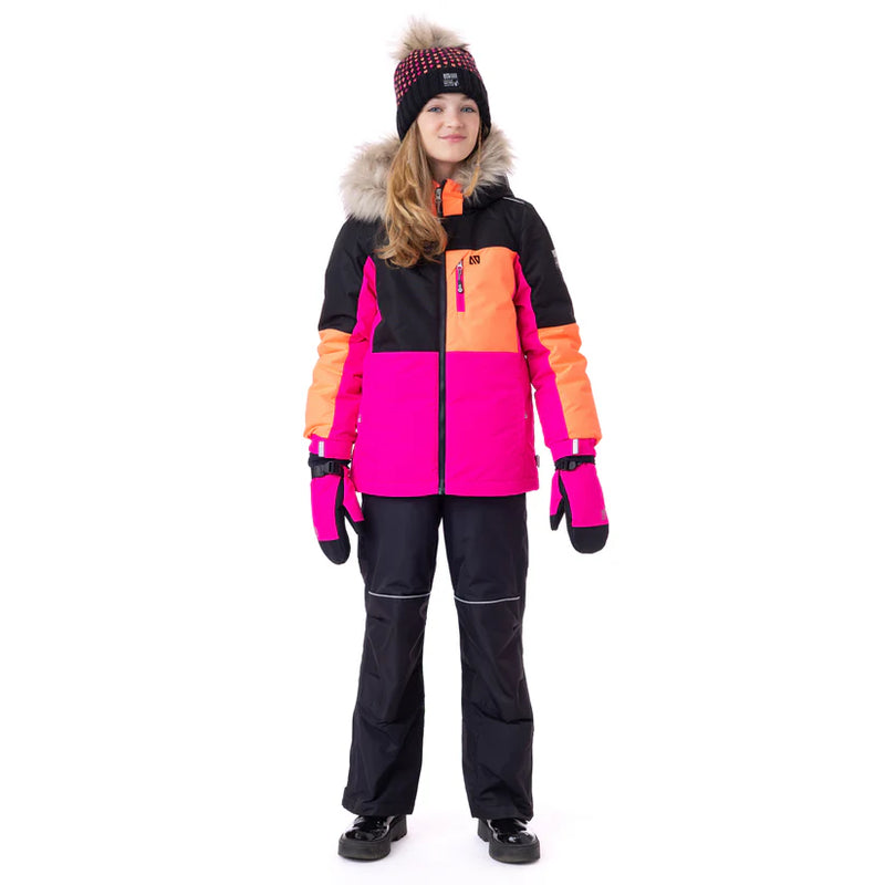  f24m268-3  Nanö Habit De Neige Amelia 7-14 Ans -Enfant - FUCHSIA