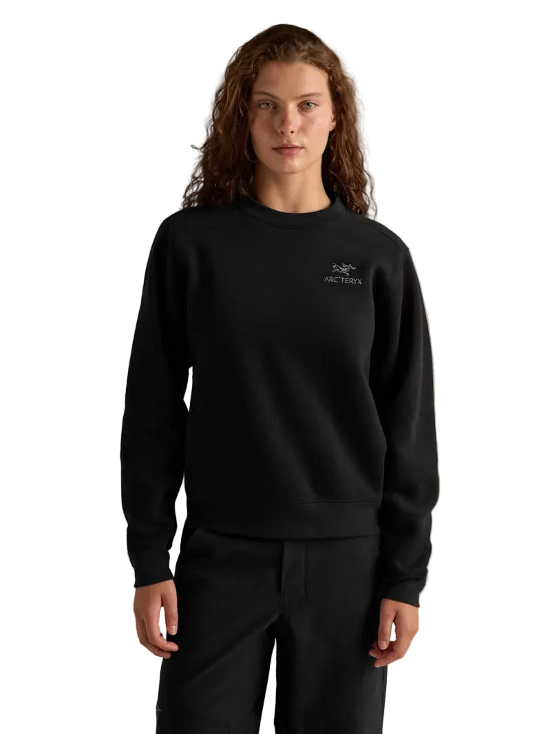  x000010260
ARC'TERYX CHANDAIL À MANCHES LONGUES EMBLEM CREW - FEMME - NOIR