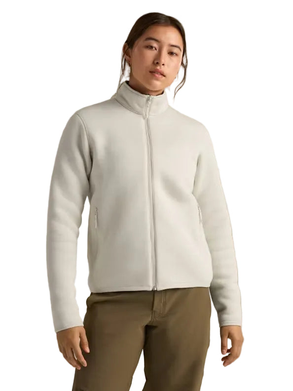 000010735
ARCTERYX CHANDAIL À MANCHES LONGUES COVERT - FEMME - ARC SILK HEATHER/SALT