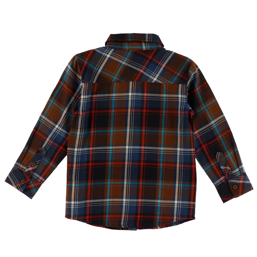NANÖ CHEMISE À CARREAUX 4-10 ANS - ENFANT