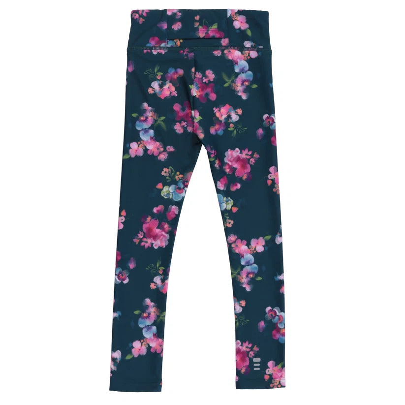 NANÖ LEGGING ATHLÉTIQUE FLEURS SARCELLE 4-10 ANS - ENFANT