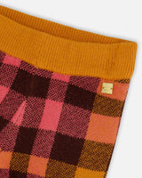 Deux Par Deux Pantalon Knitted Plaid 7/8 3-6 Ans - Enfant