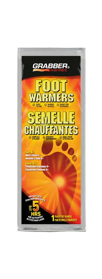  fwsmes
GRABBER RÉCHAUFFEURS DE PIEDS - ASSORTIE