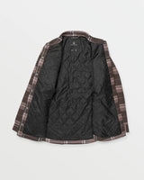 Volcom Chemise À Manches Longues Isolée Riding Flannel - Femme