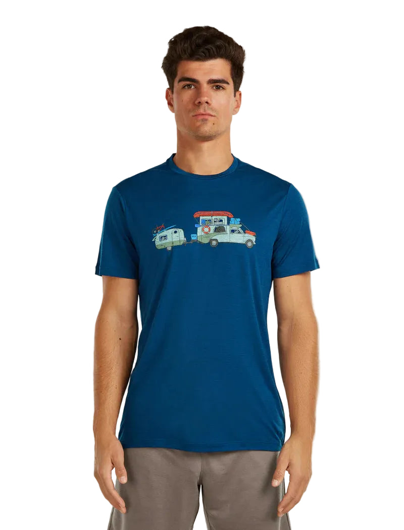  ib0a57fl
ICEBREAKER T-SHIRT MERINO 150 TECH LITE - HOMME - ATLANTIS