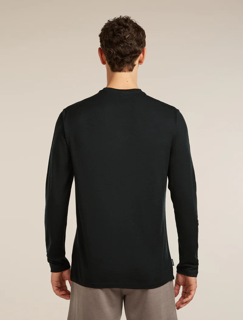 ICEBREAKER CHANDAIL À MANCHES LONGUES MERINO 150 TECH LITE - HOMME