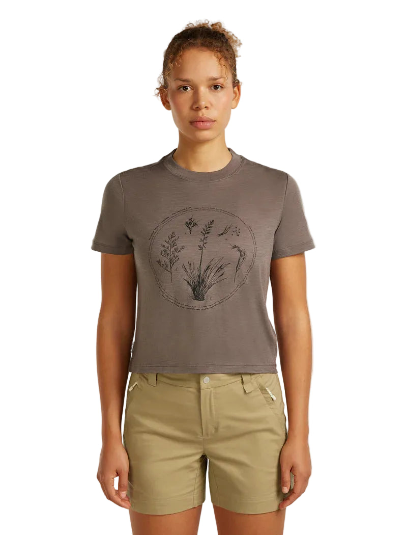 ib0a57fy
ICEBREAKER T-SHIRT MERINO 150 TECH LITE - FEMME - PORCINI