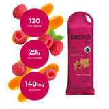 Krono Gels  Énergétiques Érable Et Framboise